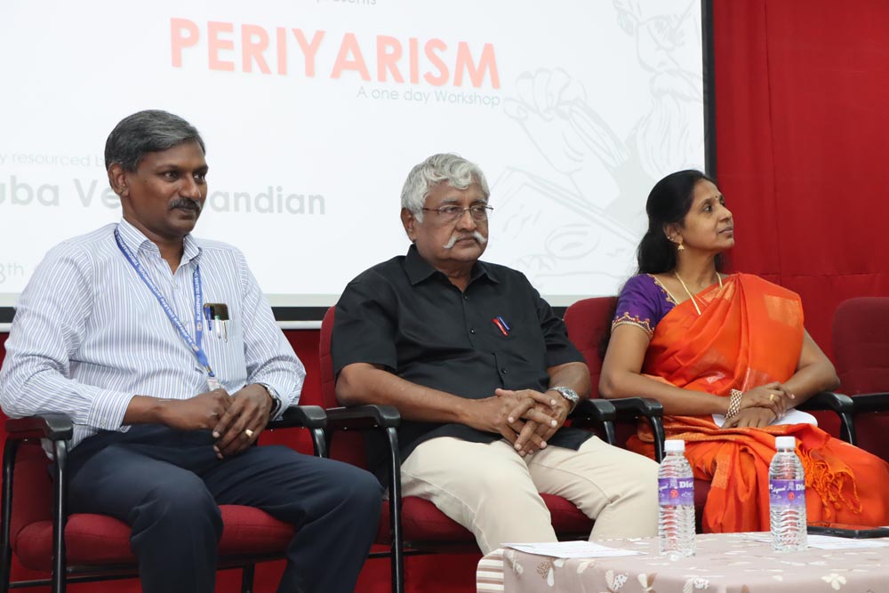 Workshop on Creative Writing - Periyarism