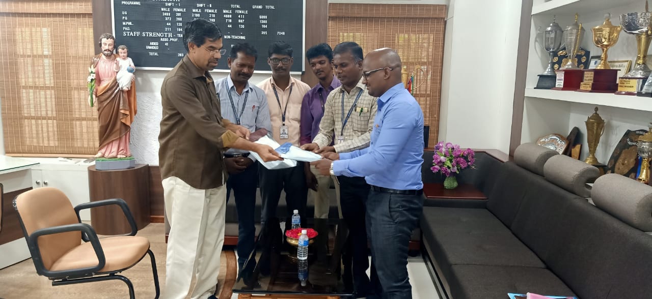 MoU between Department of BBA and Inymart Digi Solution, Trichy