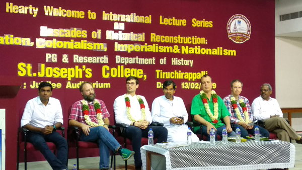 Department of History organised a one day International Lecture Series on Cascades of Historical Reconstruction: Migration, Colonialism, Imperialism and Nationalism