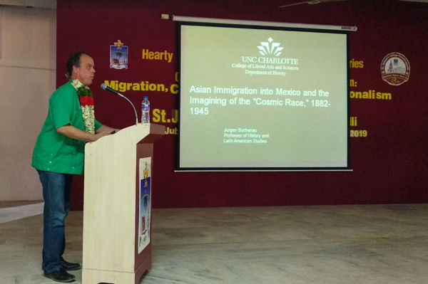 Department of History organised a one day International Lecture Series on Cascades of Historical Reconstruction: Migration, Colonialism, Imperialism and Nationalism